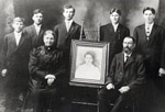 Schuver Family shortly after their arrival in American