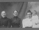 Helena (Hartbeck) Wessel - Harold's grandmother, Matilda (Schwitchenberg) Brockmeyer - sister of Harold's grandmother Emma Schwitchenberg, Emma (Brockmeyer) Wessel, Harold Wessel