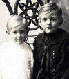 Donald and Harold Wessel in 1909